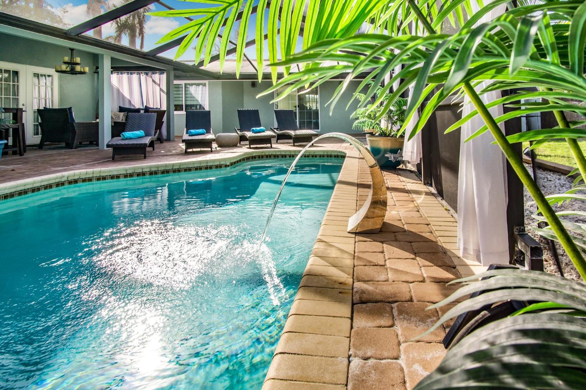 Luxury Zen Den With Heated Pool Just Off Siesta Key Apartman Sarasota megye Kültér fotó